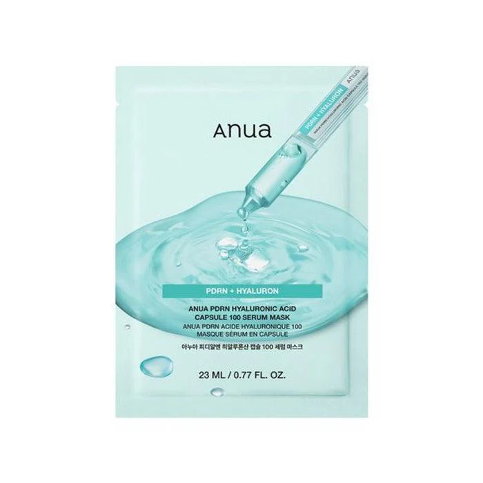 Anua PDRN Hyaluron 100 Serum Mask – veido kaukė