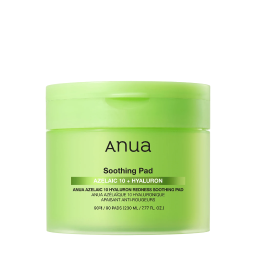Anua Azelaic Acid 10 Hyaluron Serum Pad – veido padeliai su serumu