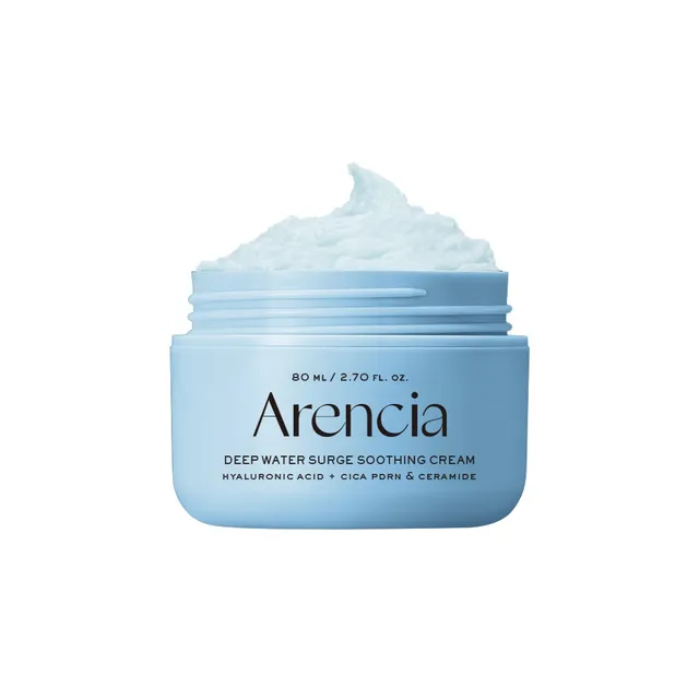 Arencia Deep Water Surge Soothing Cream – raminamasis drėkinamasis veido kremas