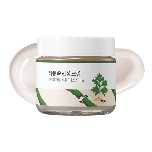 ROUND LAB Mugwort Calming Cream - veido kremas