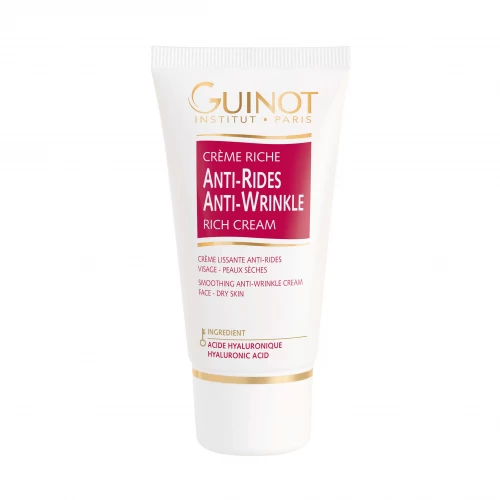 GUINOT Anti-Wrinkle Rich Cream – priešraukšlinis kremas visų tipų odai