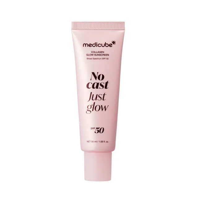 Medicube Glow Collagen Sunscreen SPF50+ – drėkinantis apsauginis kremas nuo saulės