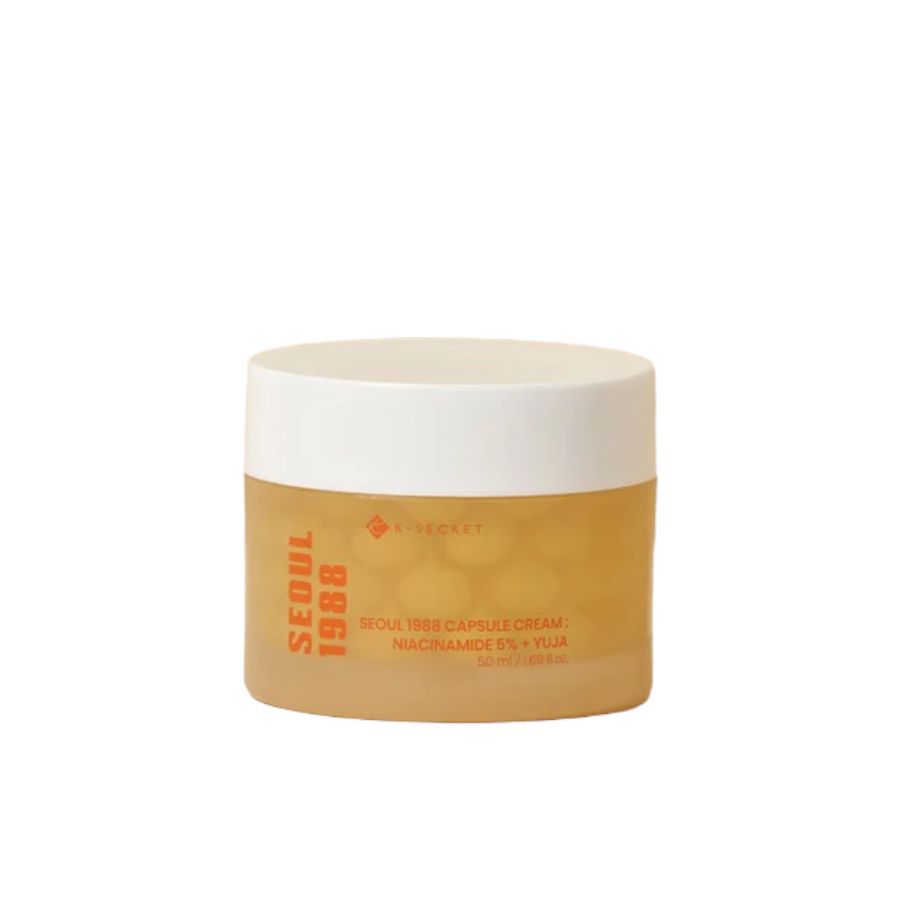 KSECRET SEOUL 1988 Capsule Cream: Niacinamide 5% + Yuja – skaistinantis kremas