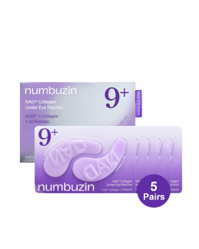 Numbuzin No.9 NAD Under Eye Patches – paakių padeliai