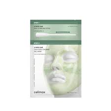 Celimax Ji Woo Gae Cica PHA Peel 2-Step Gel Mask – dviejų žingsnių veido kaukė