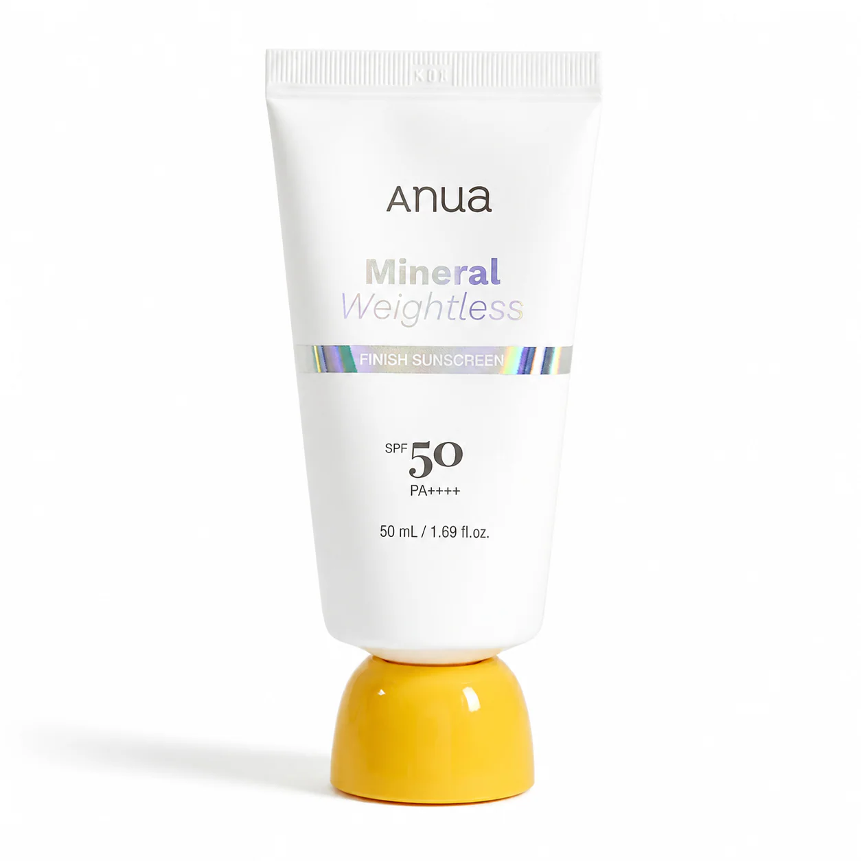 Anua Mineral Weightless Finish Sunscreen SPF50+ – apsauginis kremas nuo saulės 