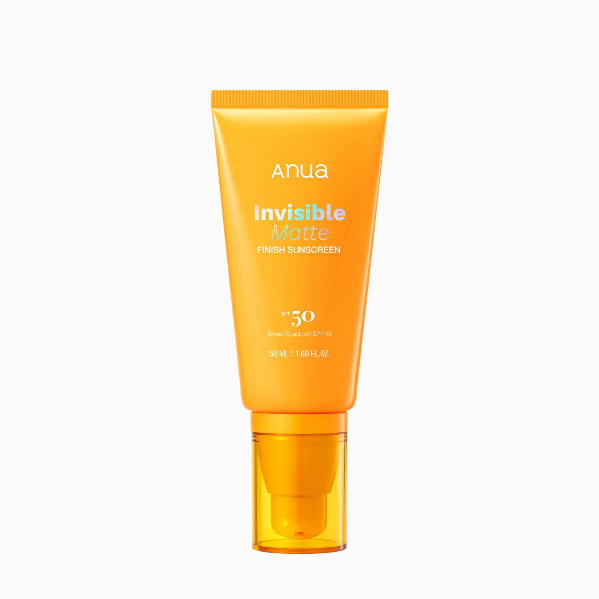 Anua Invisible Matte Finish Sunscreen SPF50+ – apsauginis kremas nuo saulės