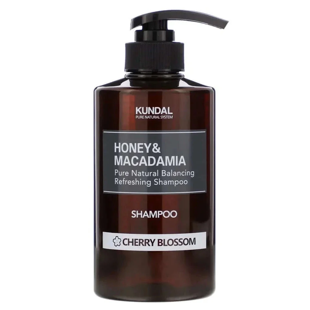 Kundal Honey & Macadamia Nature Shampoo Cherry Blossom – maitinamasis šampūnas