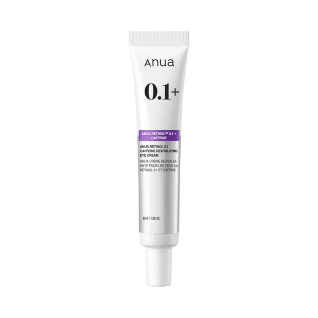 Anua Retinol 0.1 Caffeine Revitalizing Eye Cream – paakių kremas