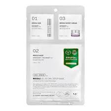 VT Cosmetics Reedle Shot All In One 3 Step Mask – 3 žingsnių veido kaukė