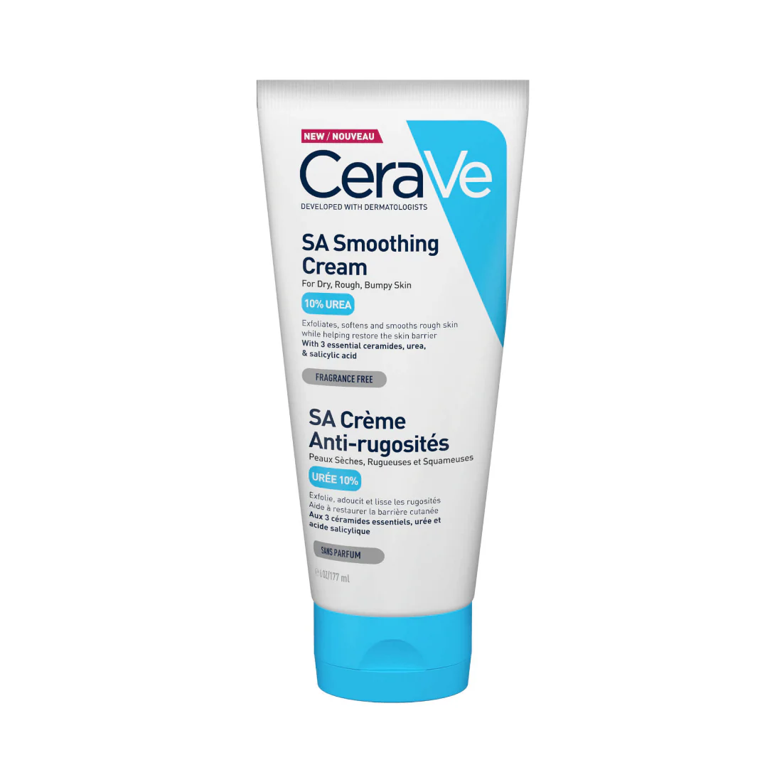 CERAVE SA Smoothing Cream - veido ir kūno kremas