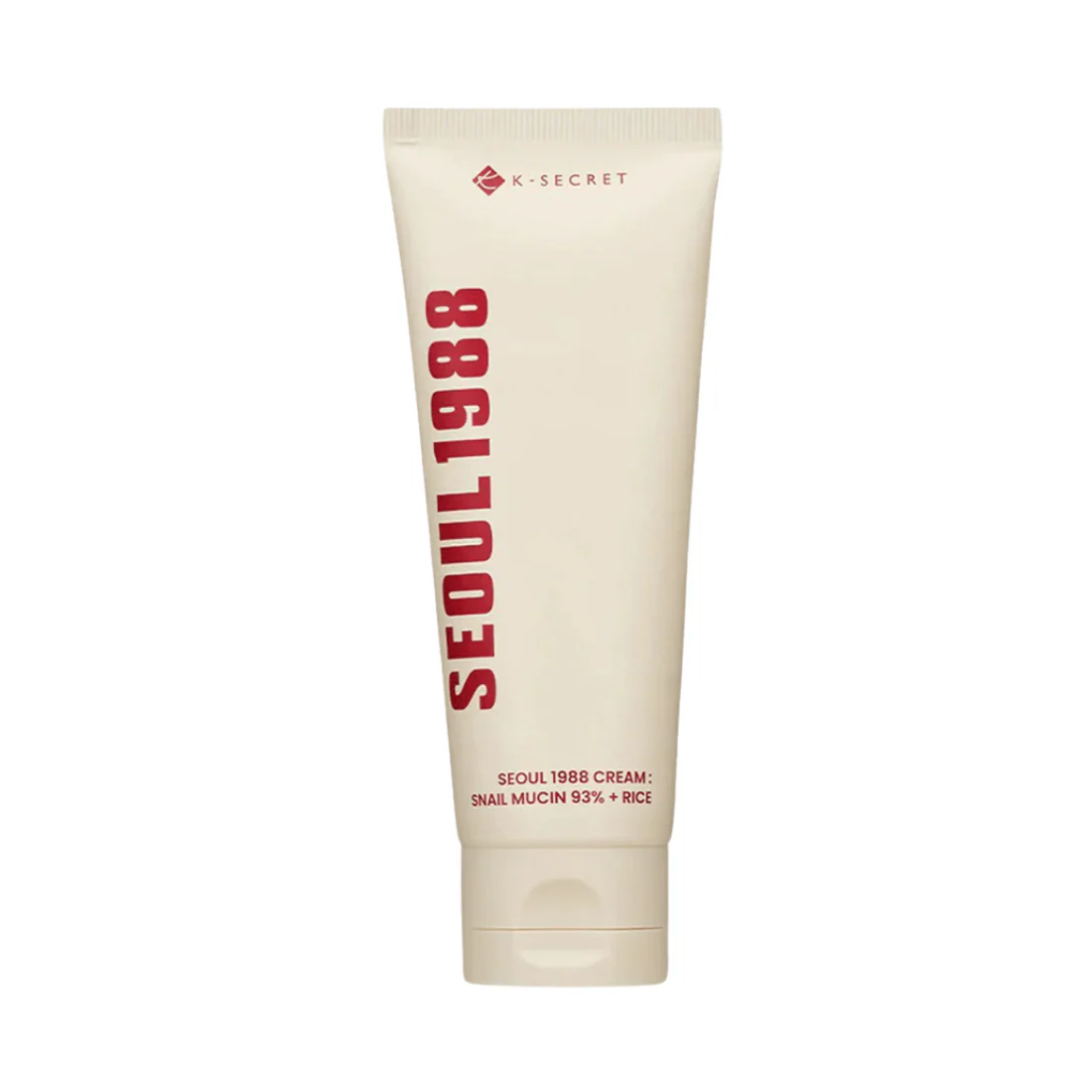 Ksecret SEOUL 1988 Cream: Snail Mucin 93% + Rice – atkuriantis kremas