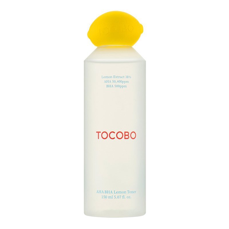 TOCOBO AHA BHA Lemon Toner – eksfolijuojantis veido tonikas