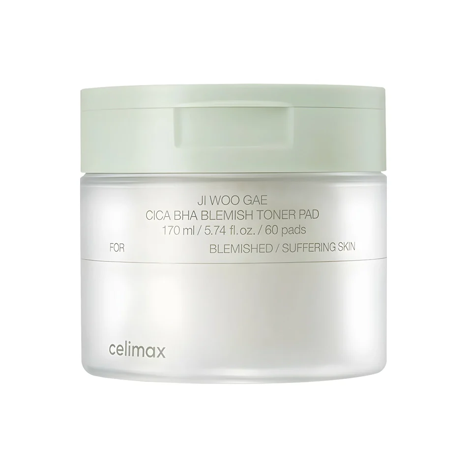 Celimax Ji Woo Gae Cica BHA Blemish Toner Pads – toniko padeliai