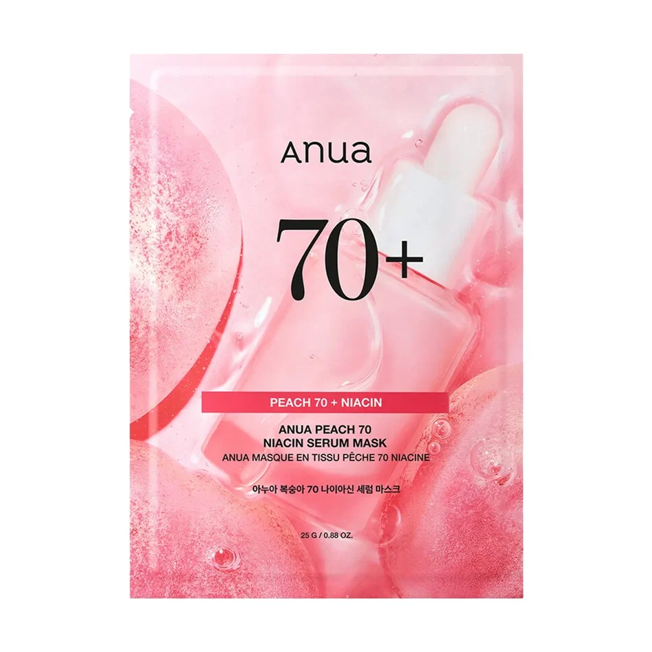 Anua Peach 70 Niacin Serum Mask - veido kaukė