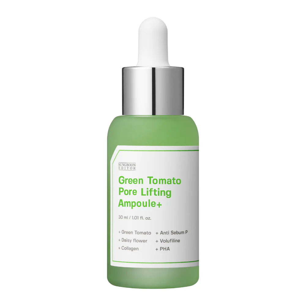Sungboon Editor Green Tomato Ampoule+ – veido serumas