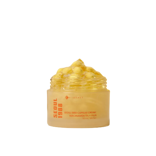 KSECRET SEOUL 1988 Capsule Cream: Niacinamide 5% + Yuja – skaistinantis kremas