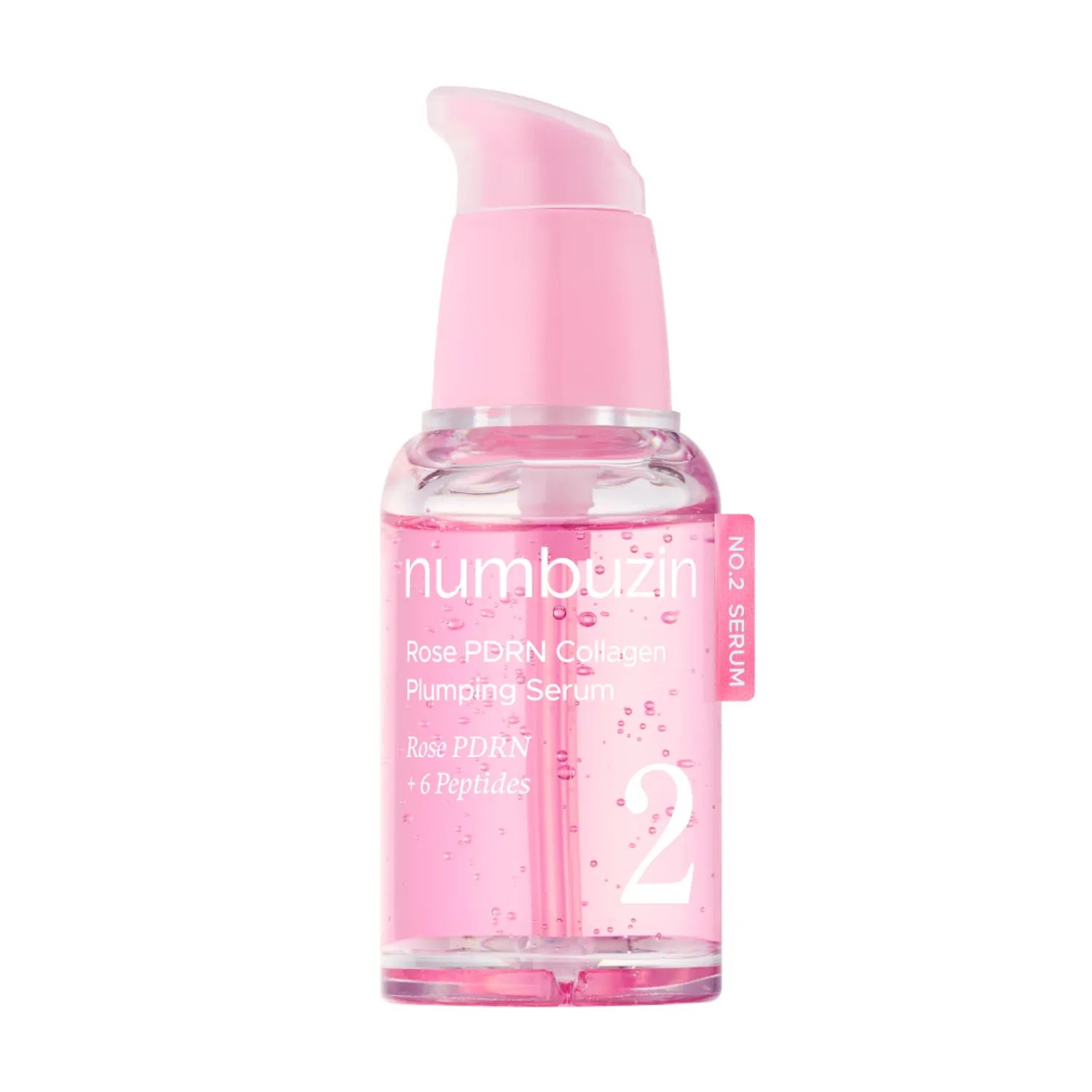 Numbuzin No.2 Rose PDRN Plumping Serum – stangrinantis serumas