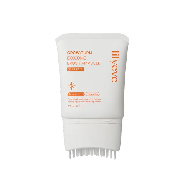 Lilyeve Grow Turn Exosome Brush Ampoule  – galvos odos ampulė