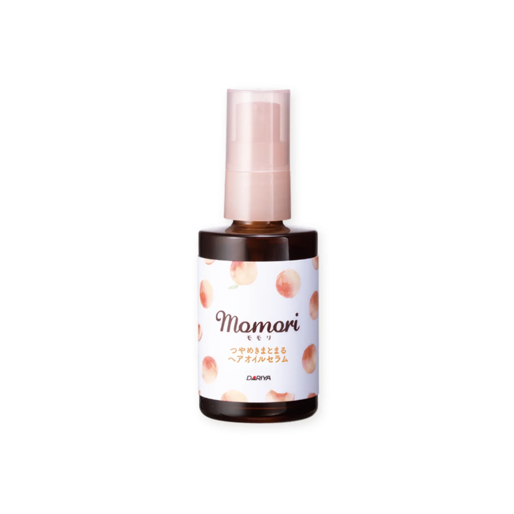 DARIYA Momori Peach Glossy Hair Oil Serum – glotninantis plaukų aliejus
