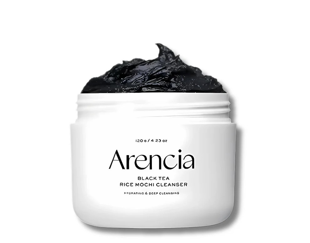 Arencia Black Tea Rice Mochi Cleanser – gaivinantis prausiklis