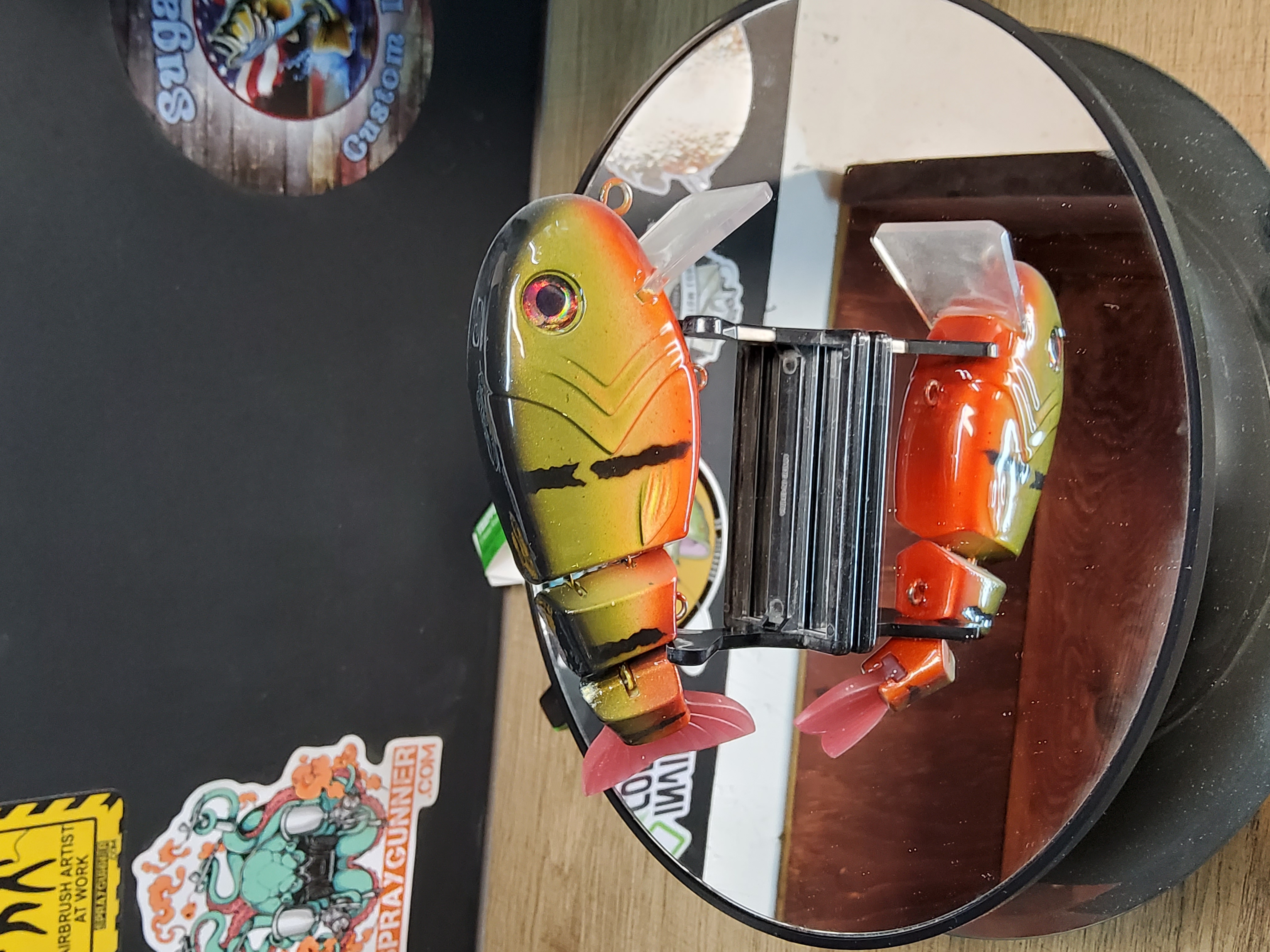 5 1/2" WAKEBAIT PEACOCK BASS