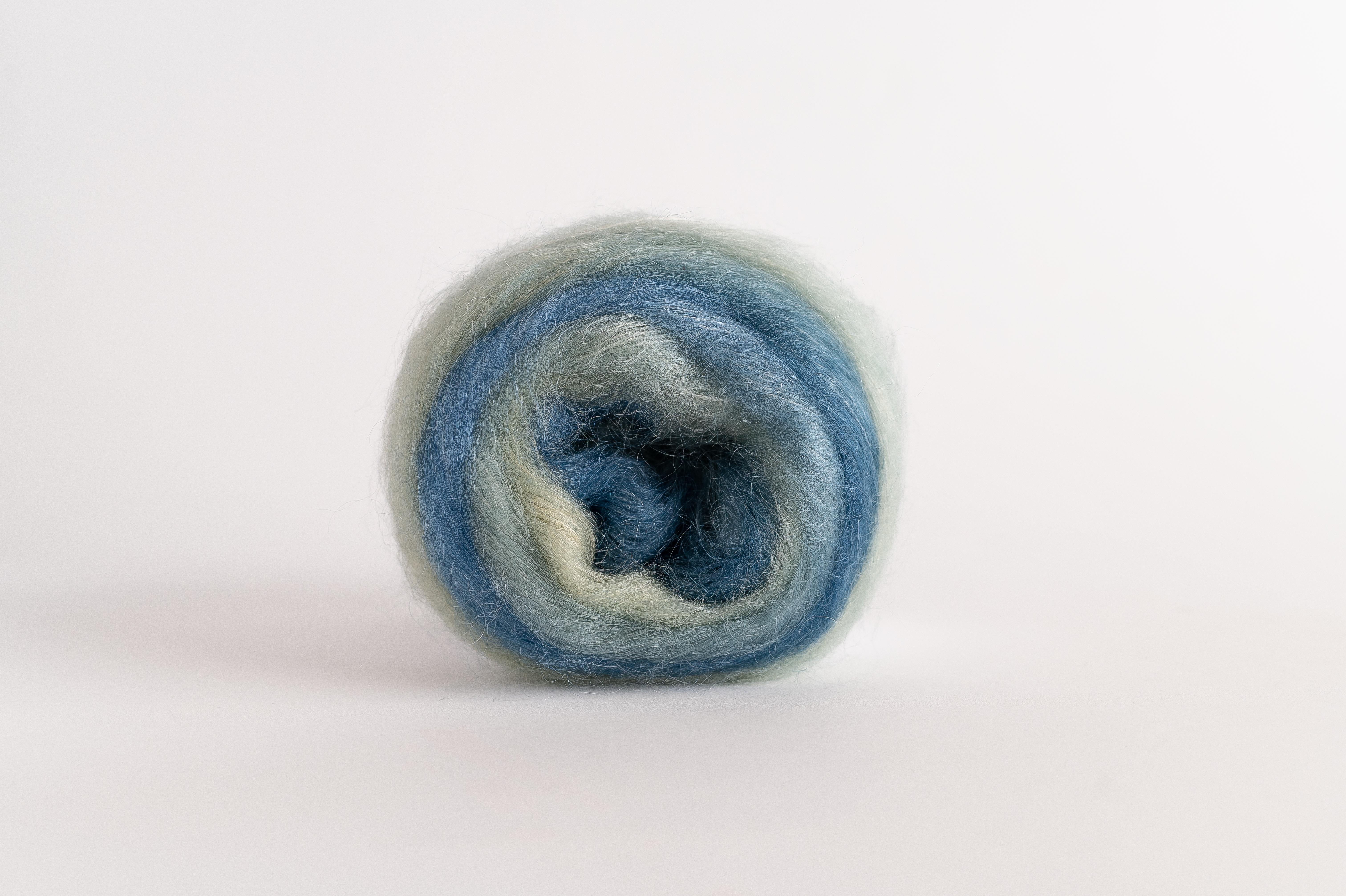 Super kid mohair and silk print (water 006)