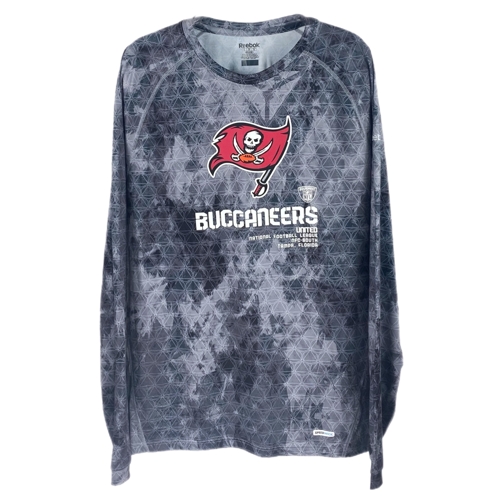 Reebok NFL Tampa Bay Buccaneers L/S T-Shirt