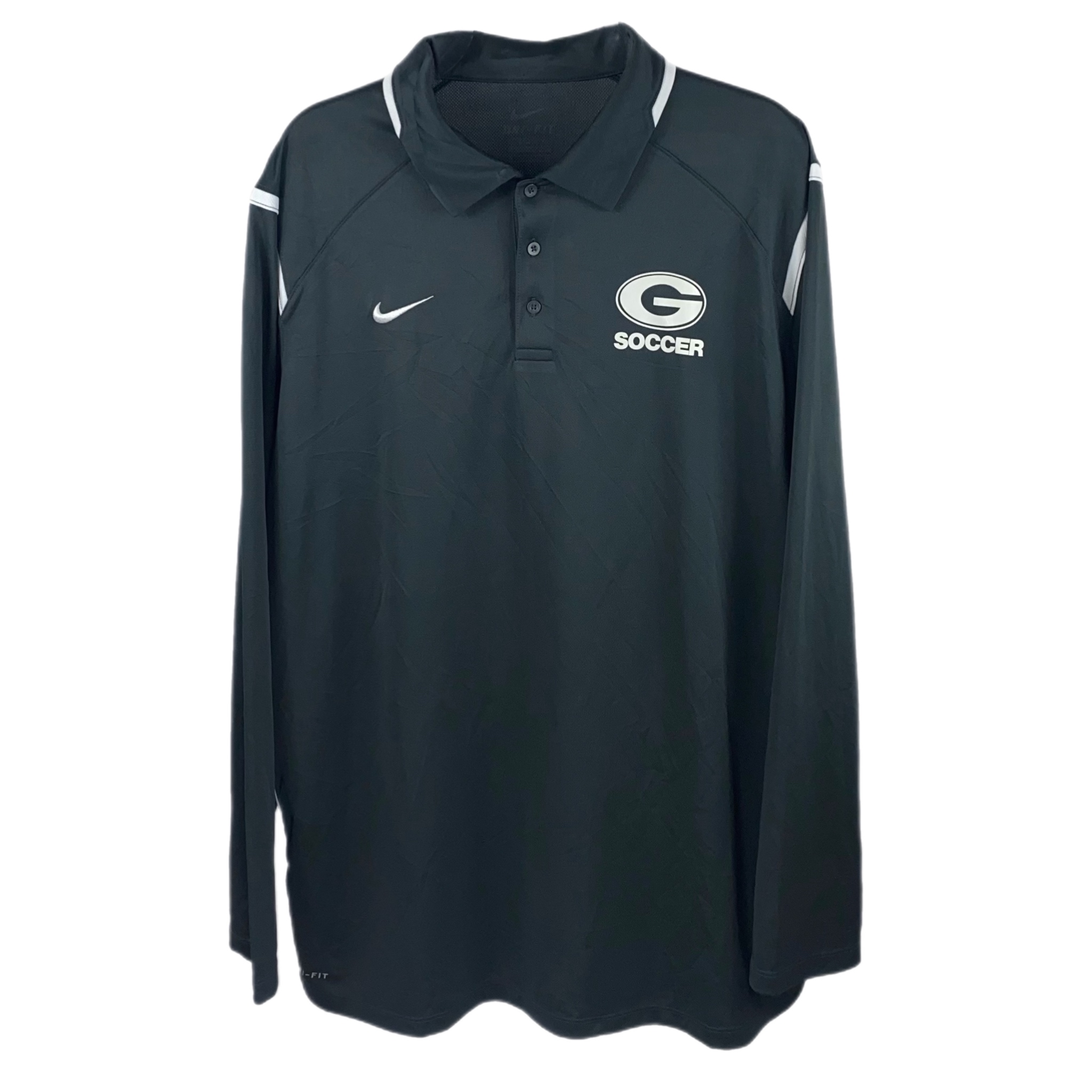 Nike NFL Green Bay Packers L/S Polo Shirt 