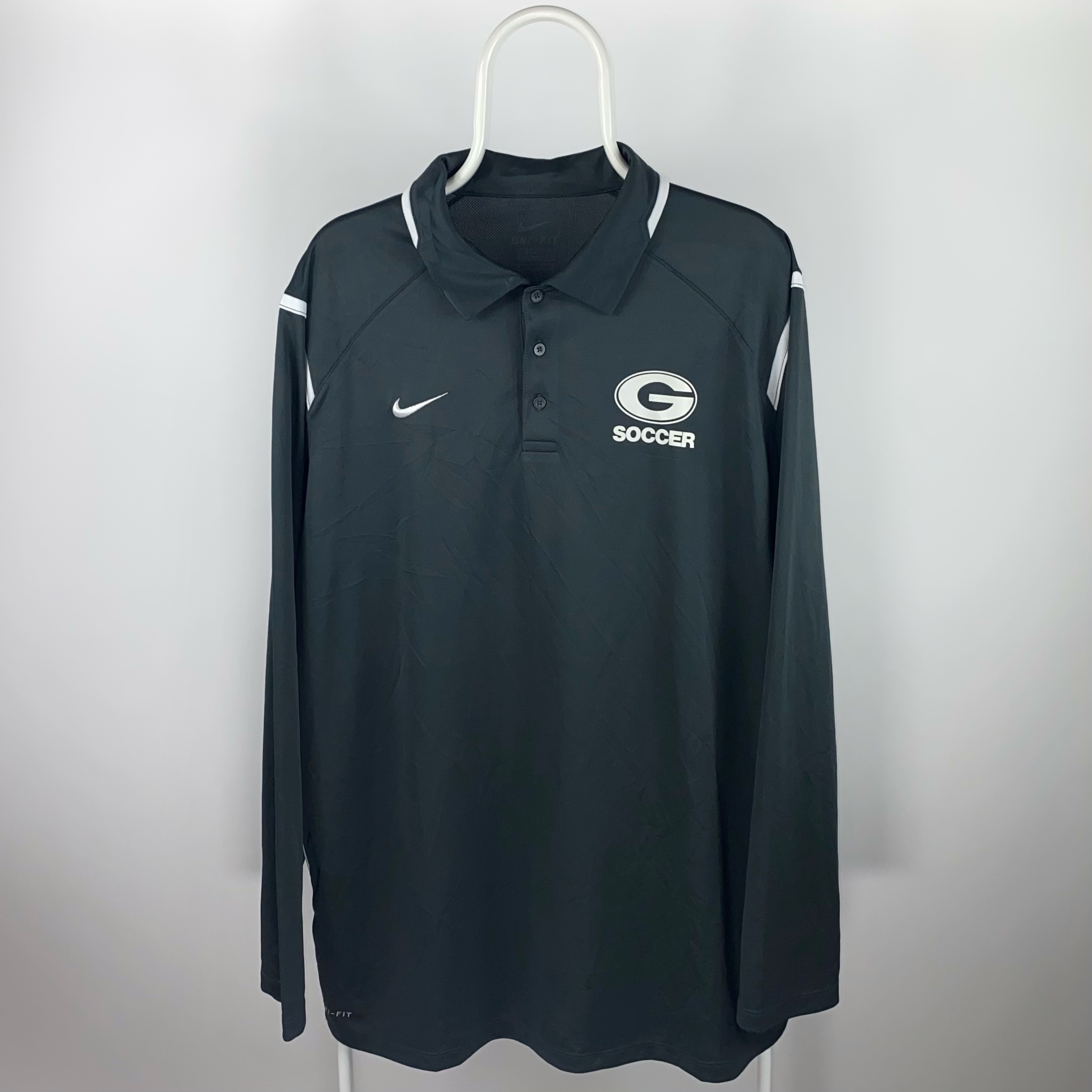 Nike NFL Green Bay Packers L/S Polo Shirt 