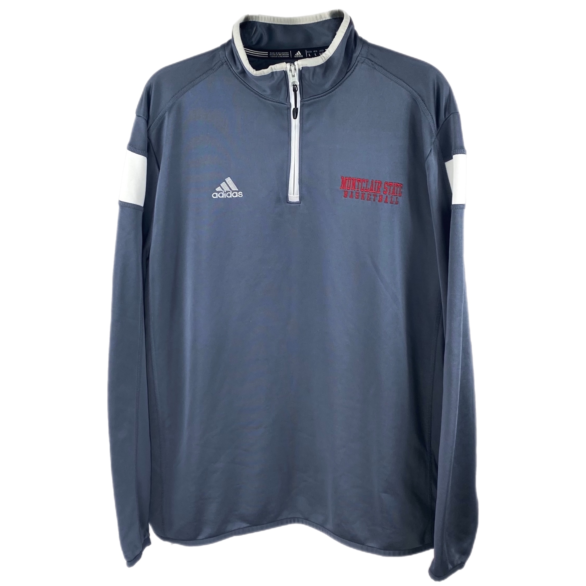 Adidas Montclair State Basketball Half Zip 