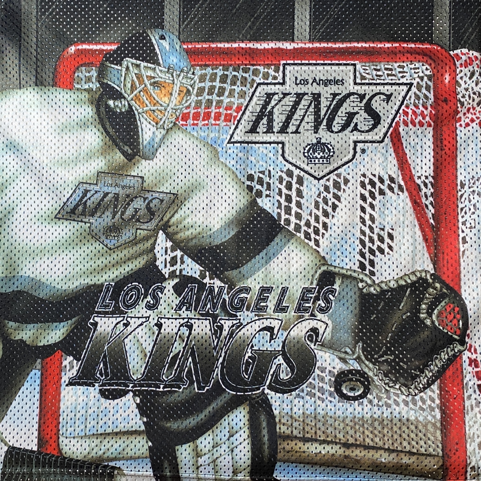 Vintage CCM LA Kings NHL All Over Print Jersey 