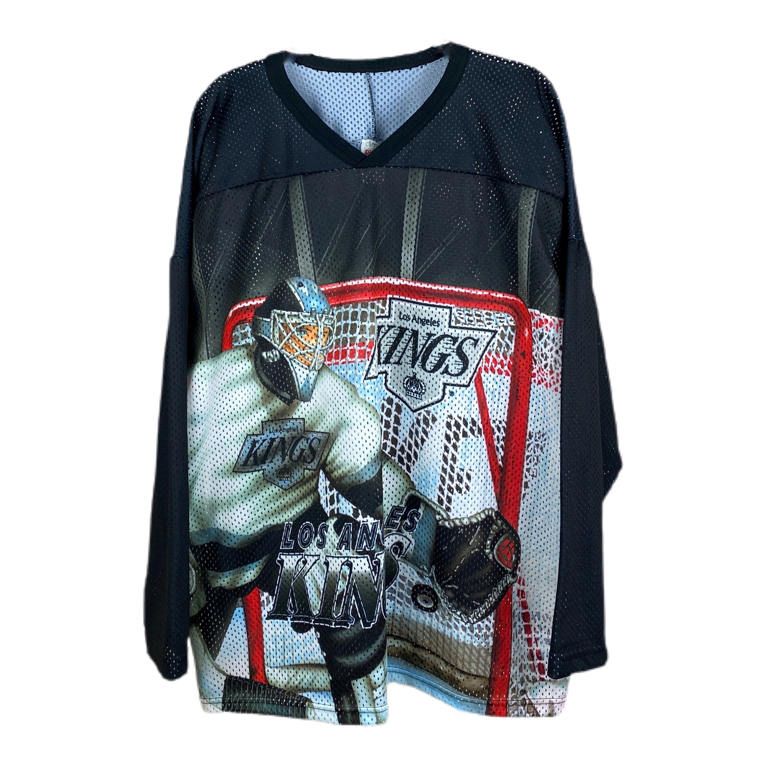 Vintage CCM LA Kings NHL All Over Print Jersey 