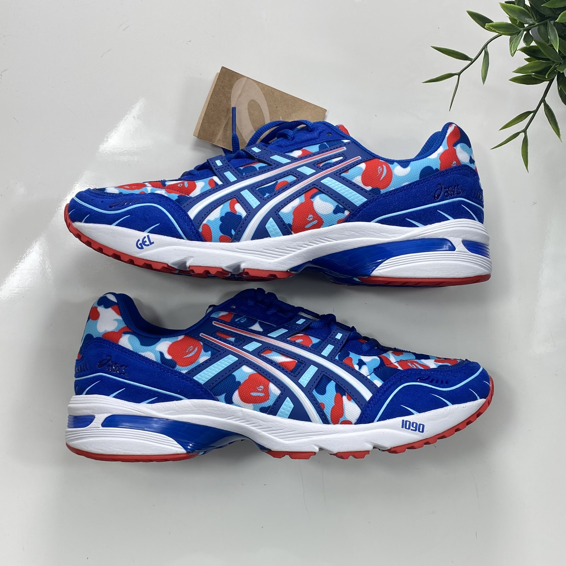 (37/39/46,5) Bape x Asics Gel-1090 France Camo 2021