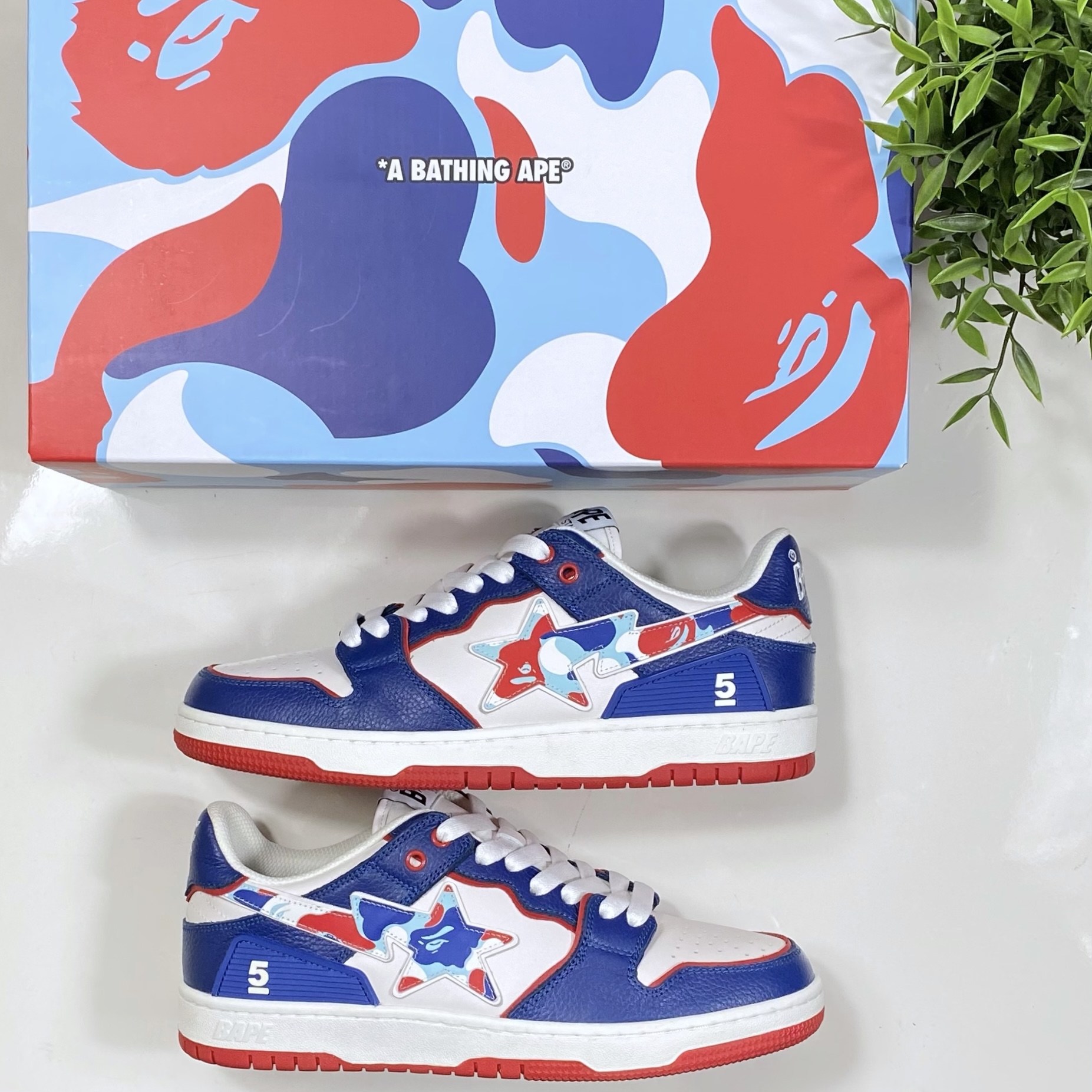 (40/42/42,5/43/44/46) A Bathing Ape Bape SK8STA 5th Anniversary Paris Exclusive 2023