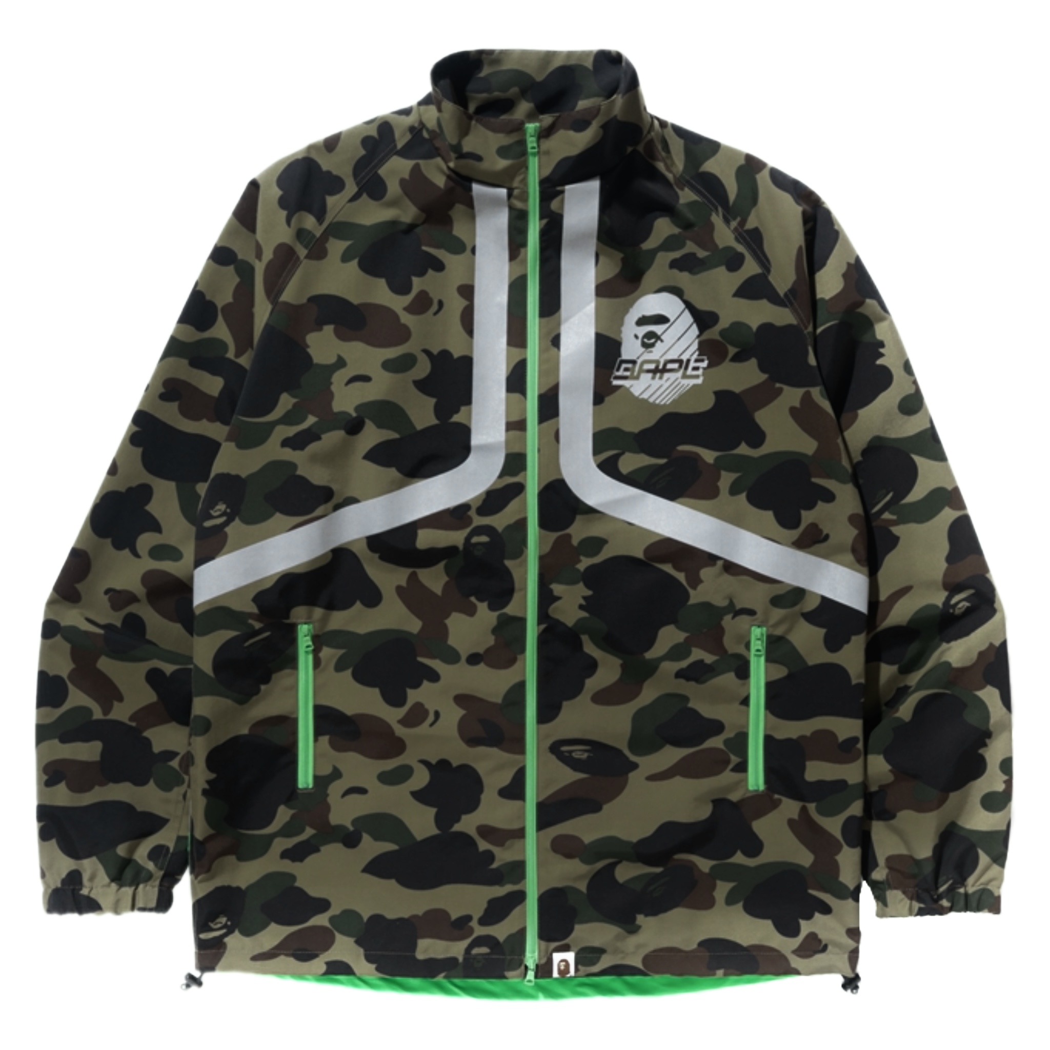 (S) Bape BMX Dirtrace Jacket Green 2017 