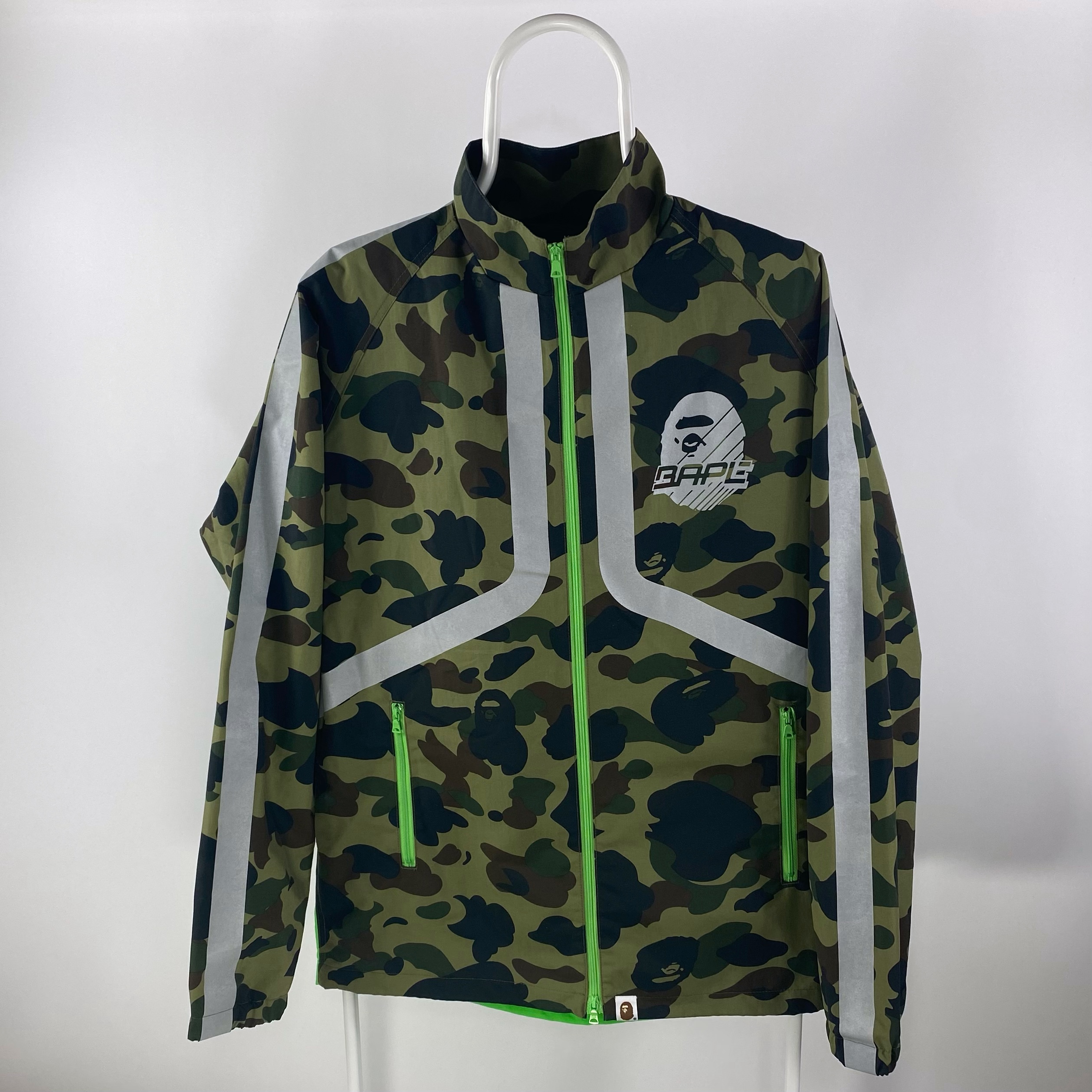 (S) Bape BMX Dirtrace Jacket Green 2017 