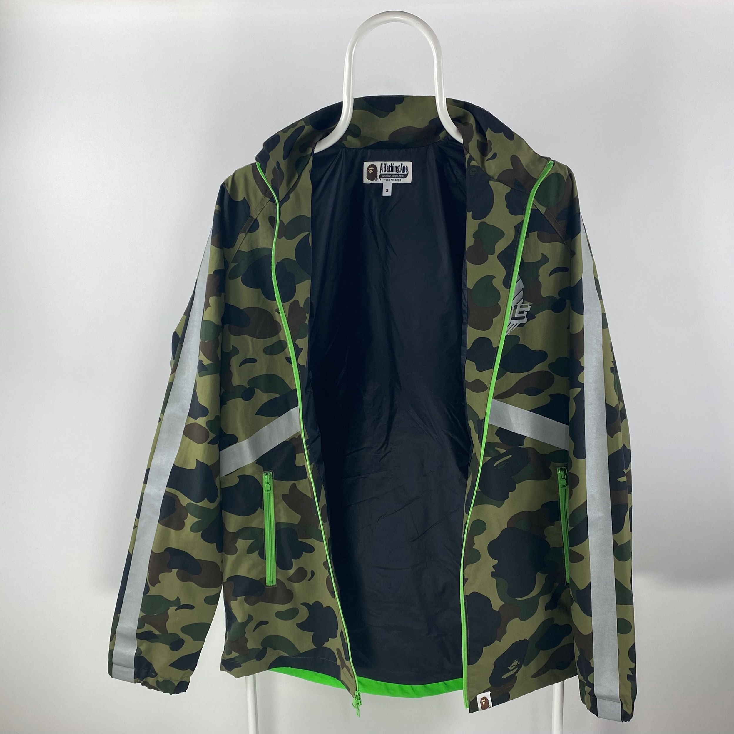 (S) Bape BMX Dirtrace Jacket Green 2017 