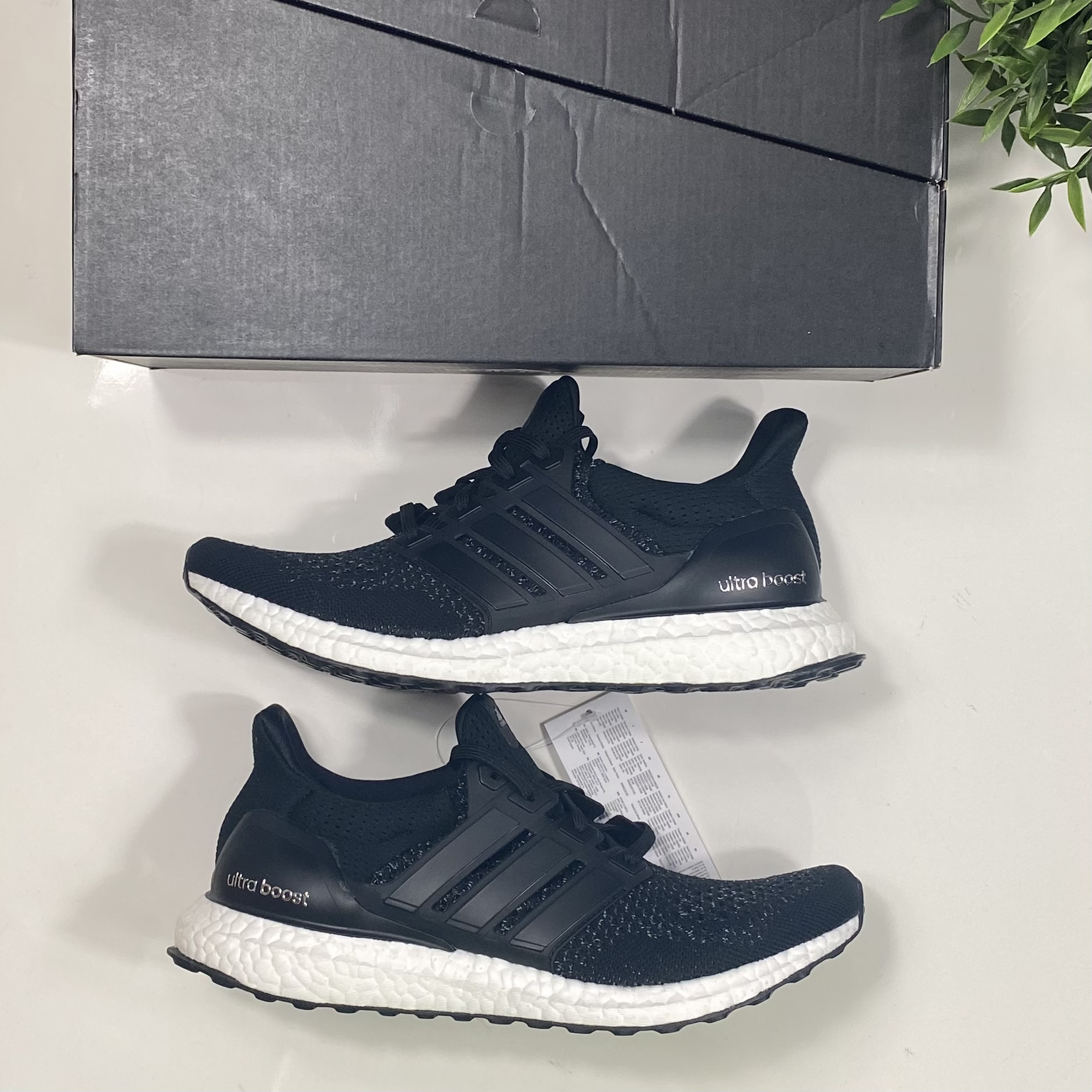 (41) Adidas Ultra Boost LTD Black Reflective 2020