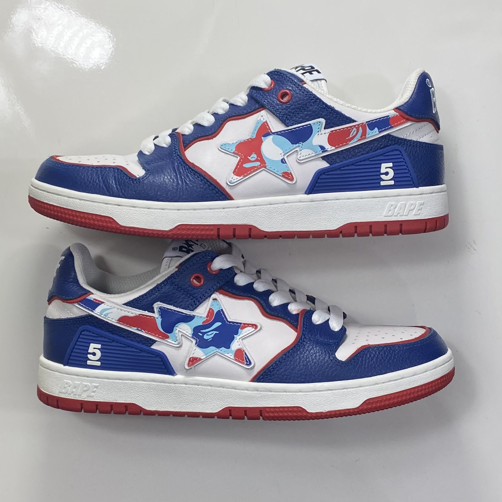 (42,5) A Bathing Ape Bape SK8STA 5th Anniversary Paris Exclusive 2023