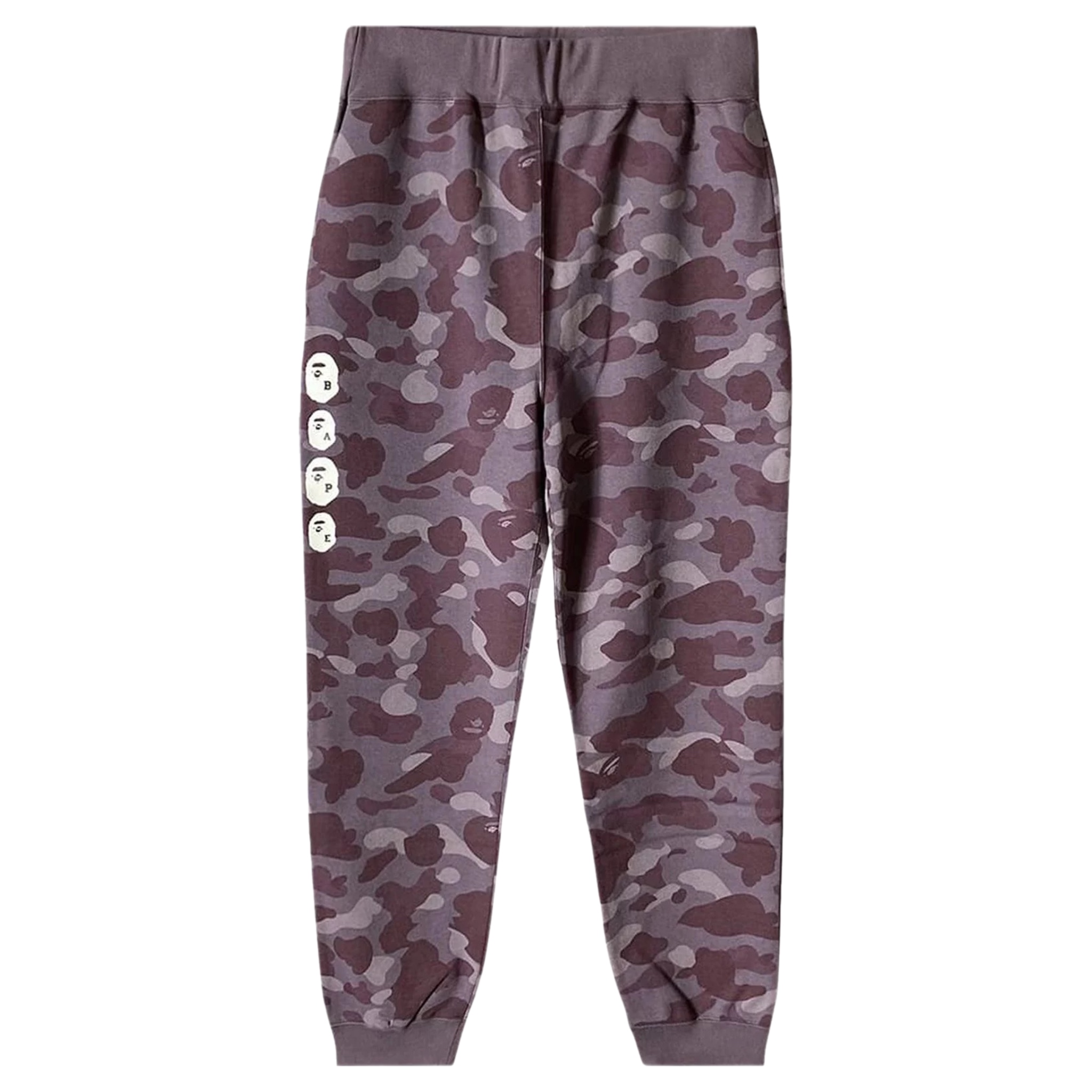 (S) Bape Color Camo Sweat Pants Burgundy 2021
