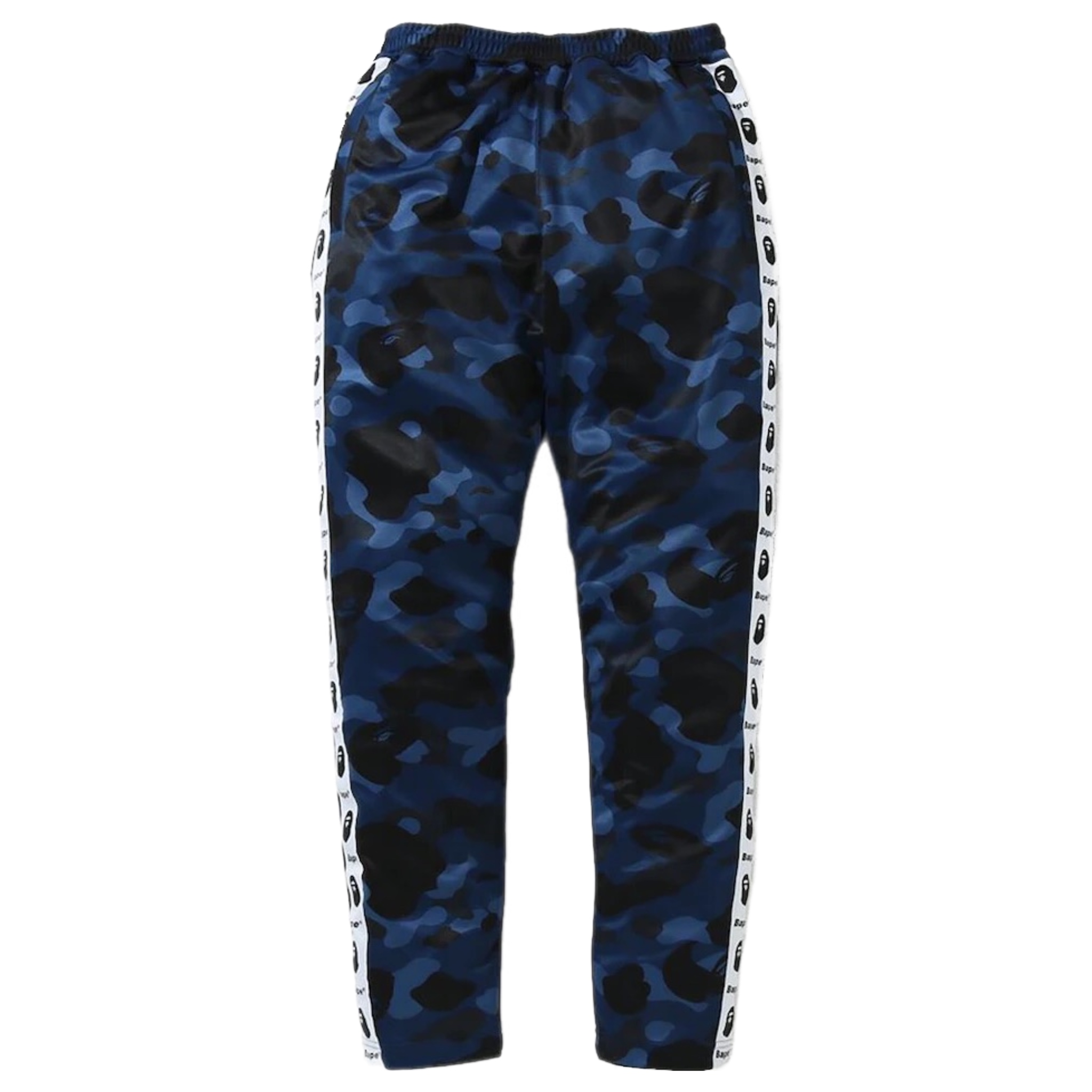 (S) Bape Color Camo Tape Jersey Pants Blue 2020