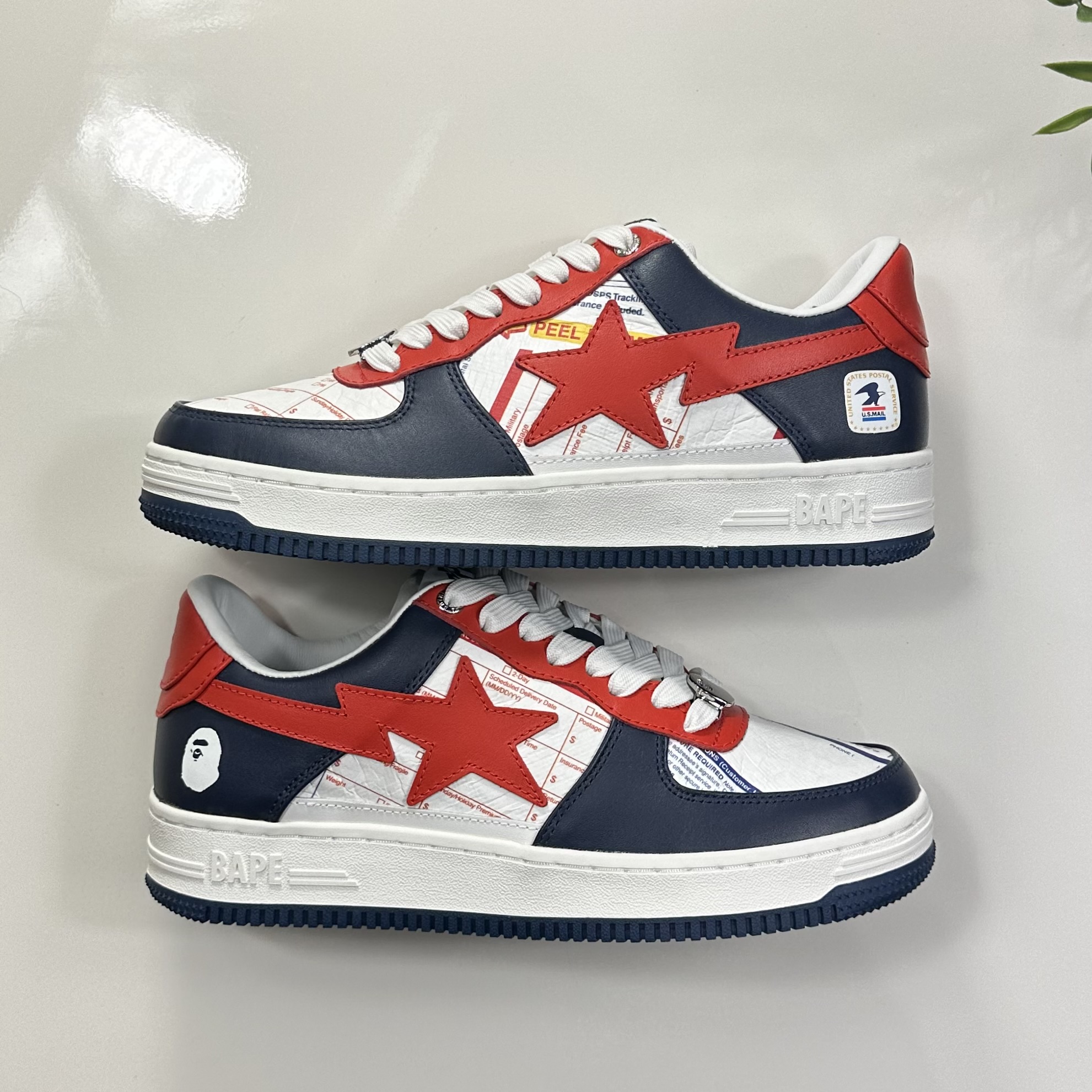 (41) A Bathing Ape Bapesta USPS 2022