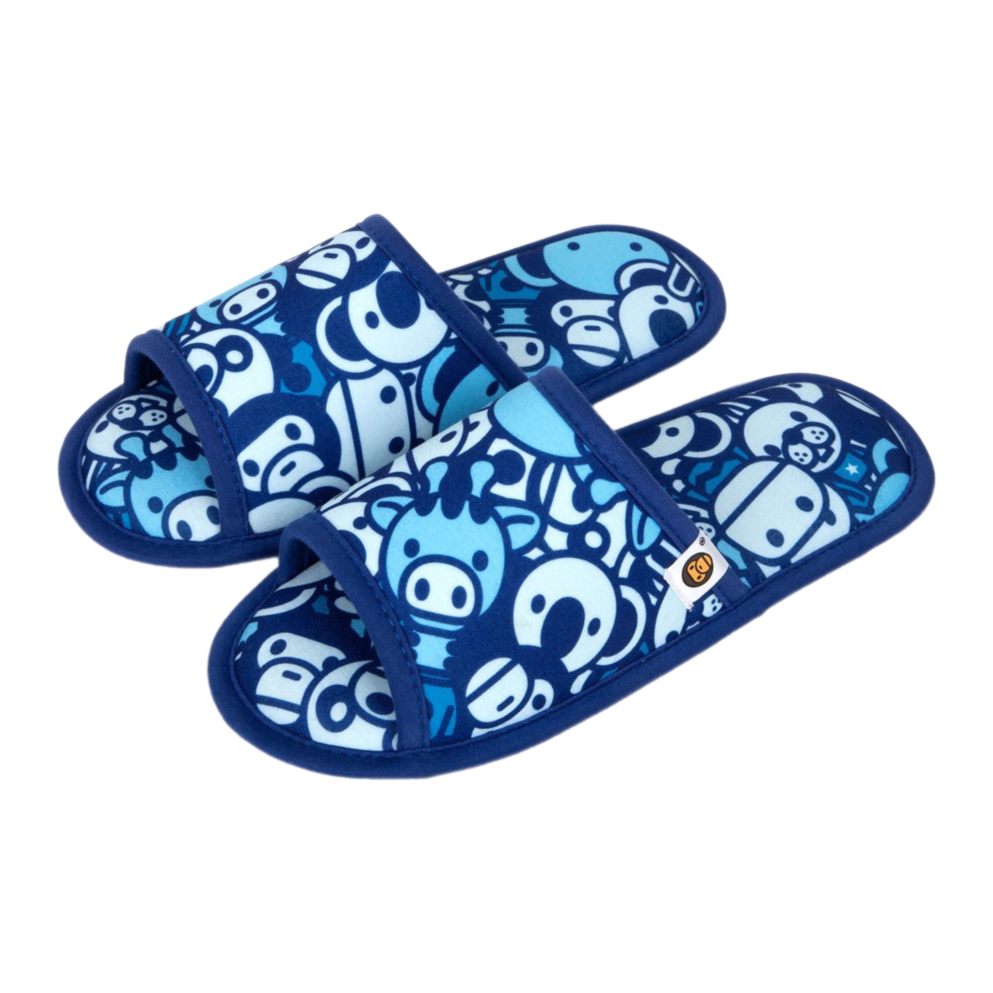 (41) Bape Baby Milo Slipper Blue Camo 2023