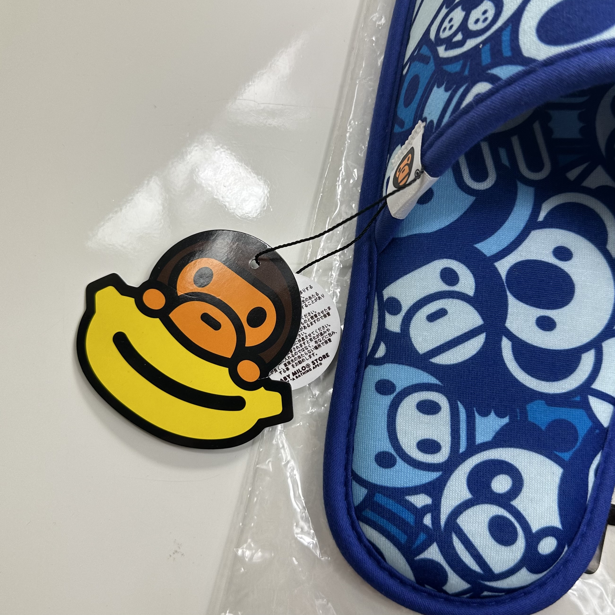 (41) Bape Baby Milo Slipper Blue Camo 2023