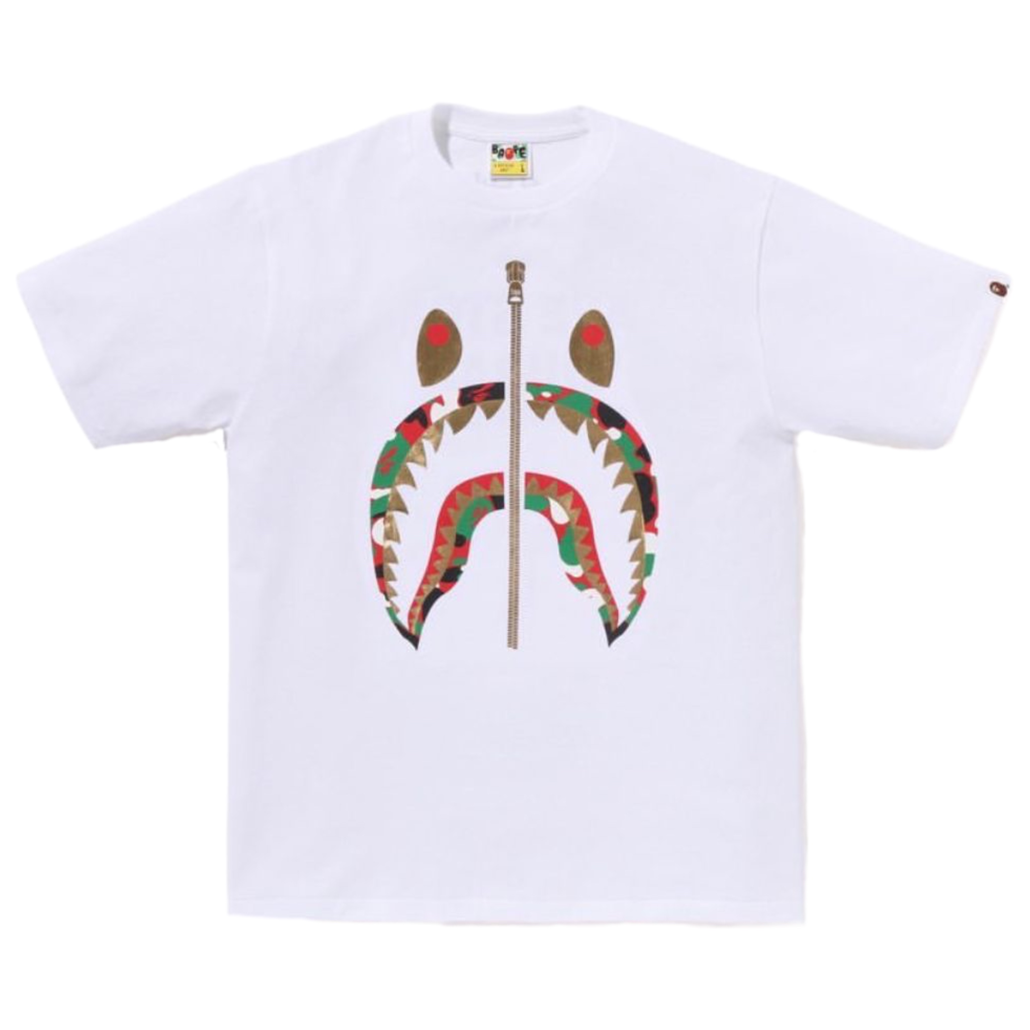 (M/L/XL) Bape Shark 4th Anniversary Dubai Tee White 2023