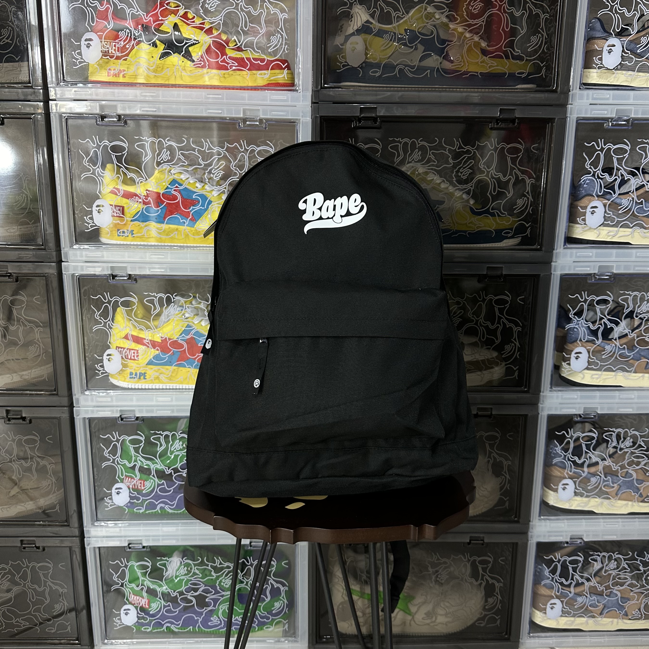 Bape Summer Backpack Black 2023