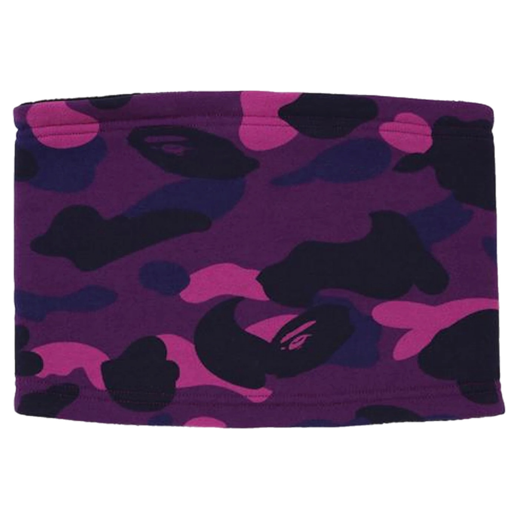 Bape Color Camo Neck Warmer Purple 2019 