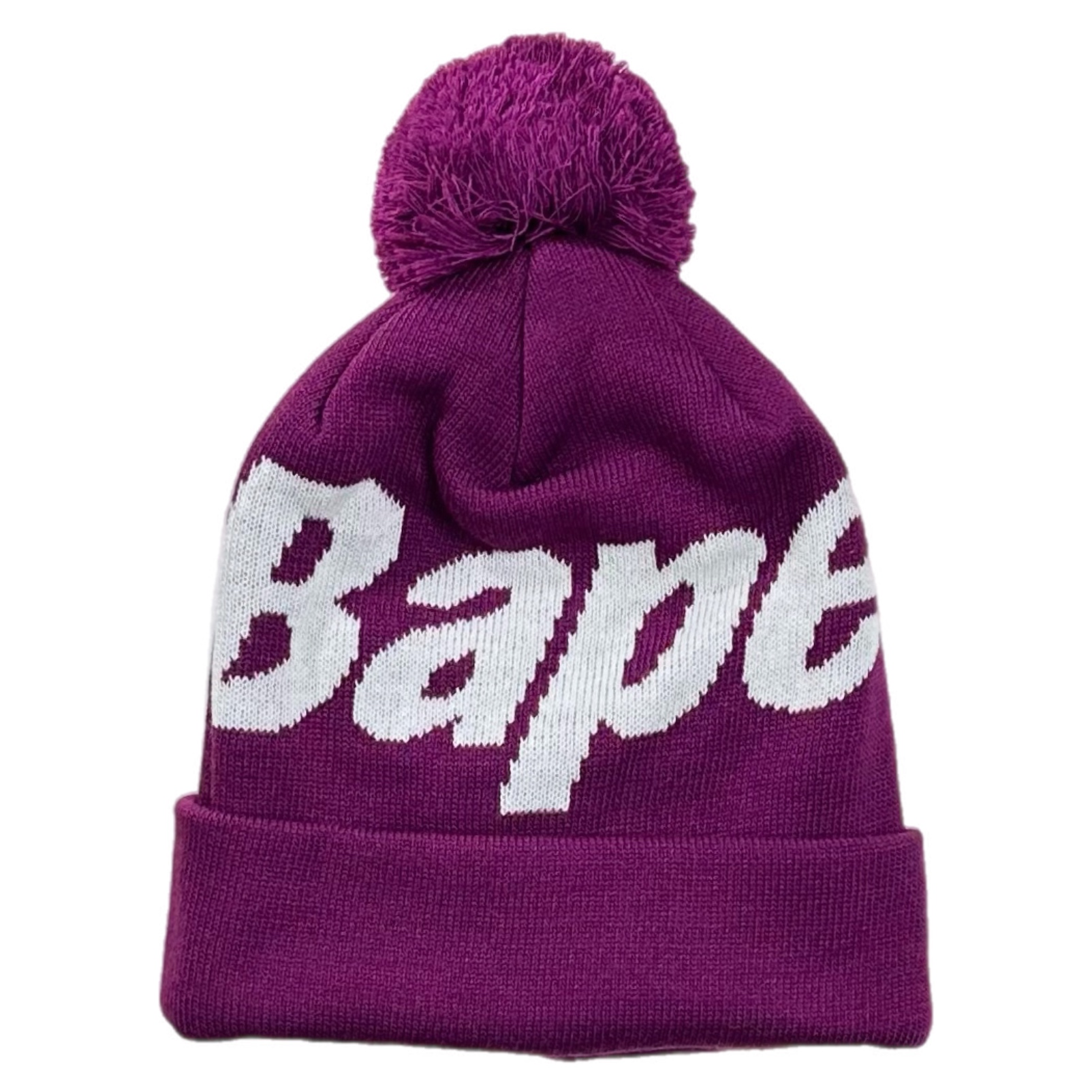 Bape Knit Cap Purple 2018