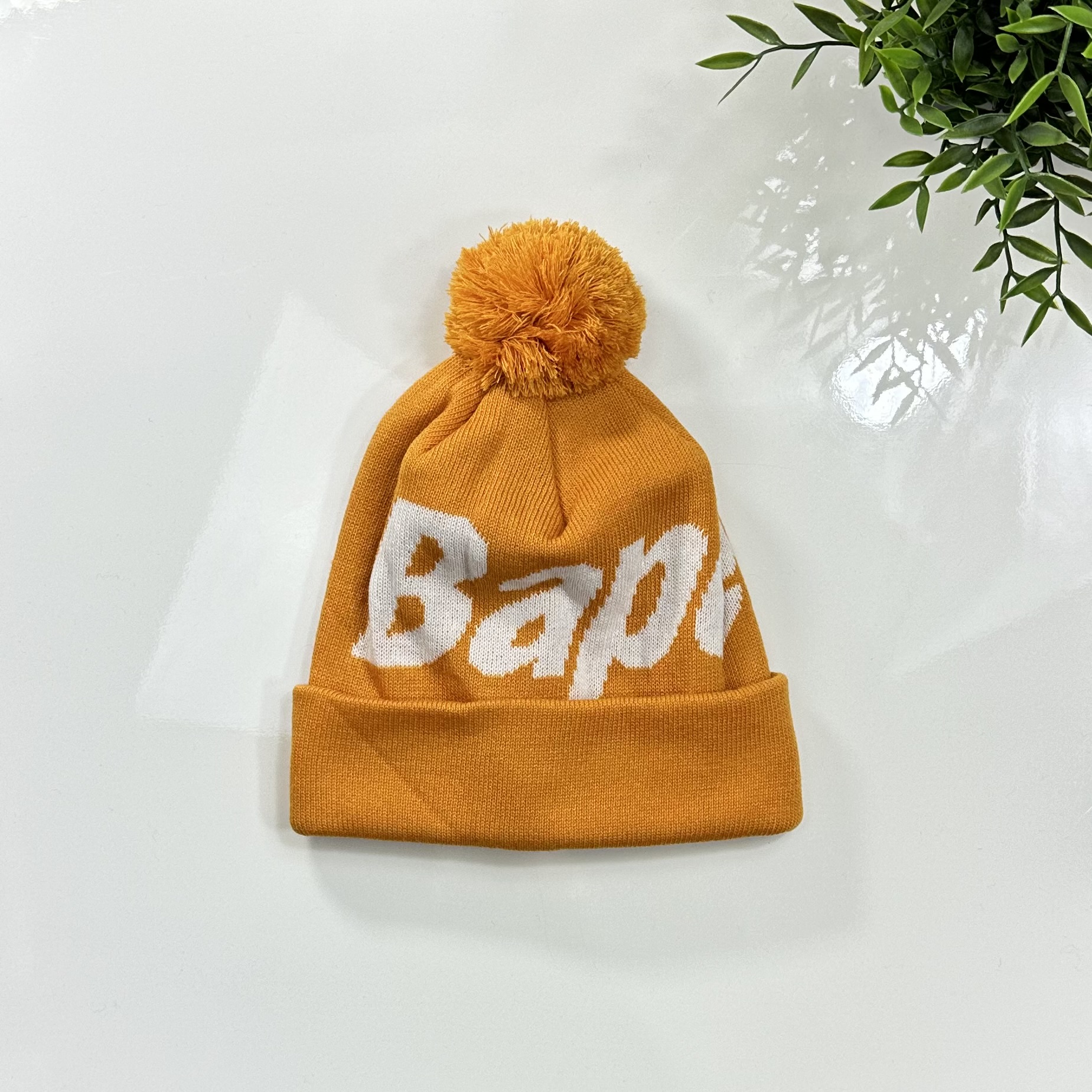 Bape Knit Cap Yellow 2018